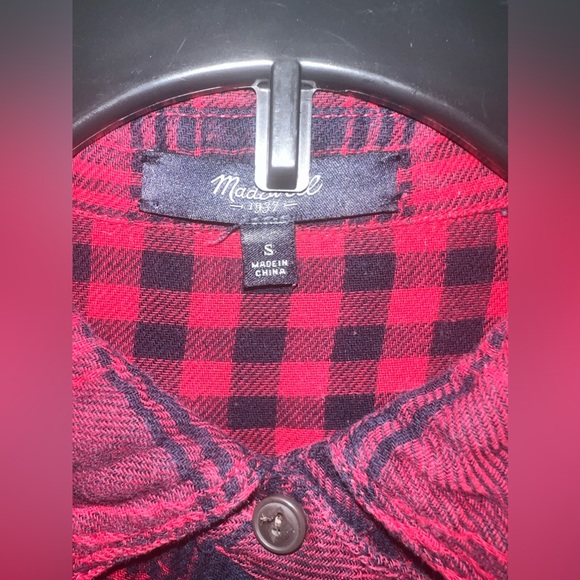 Madewell flannel shirt size small - Picture 5 of 6